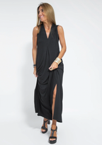 Women's Elegant Maxi Dress and Cardigan Set | Two Piece