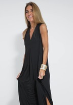 Women's Elegant Maxi Dress and Cardigan Set | Two Piece