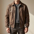 Men's Vintage Winter Casual Jacket | Zip Up