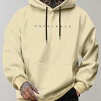 Men’s Long Sleeve Streetwear Printed Hoodie | Winter