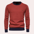 Men’s Printed Crew Neck Sweater | Casual