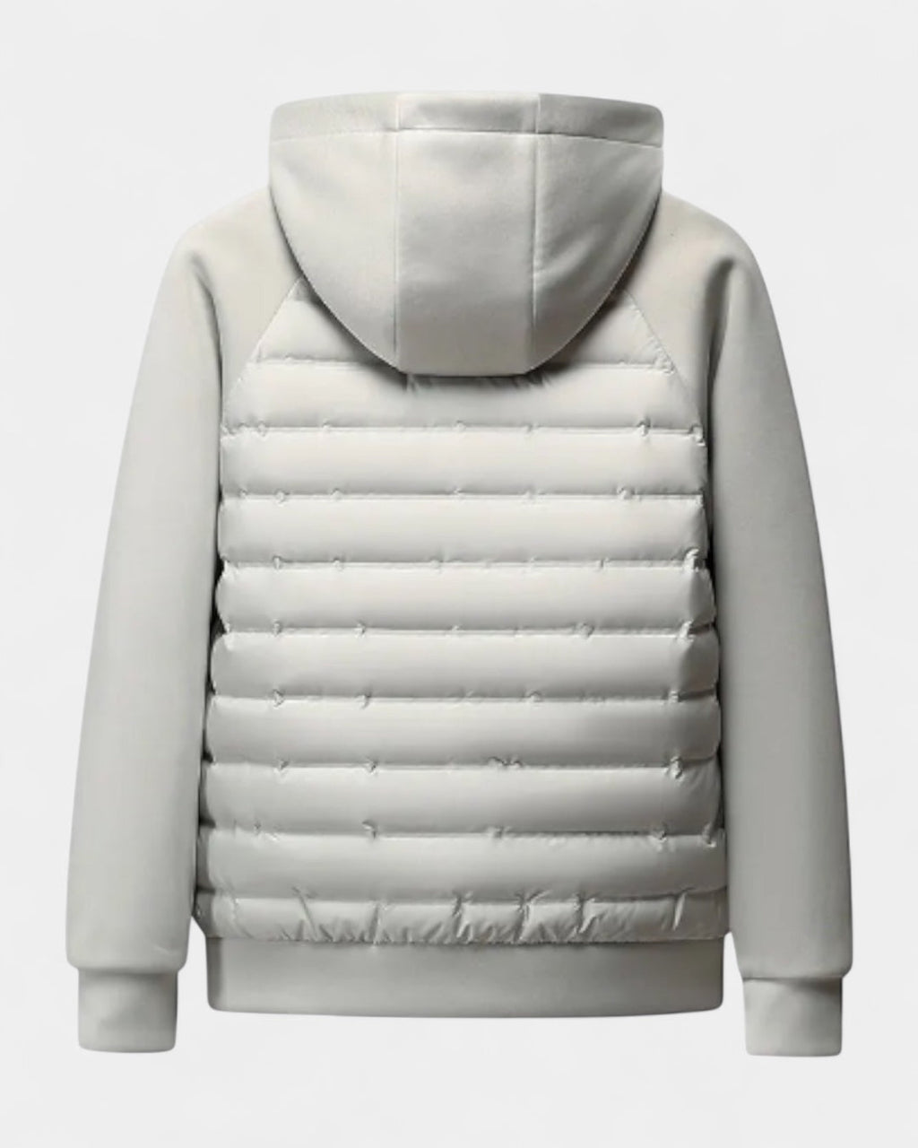 Men's Hooded Quilted Jacket | Hybrid