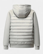 Men's Hooded Quilted Jacket | Hybrid