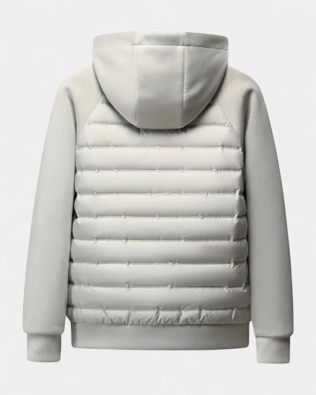 Men's Hooded Quilted Jacket | Hybrid