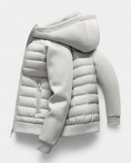 Men's Hooded Quilted Jacket | Hybrid