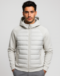 Men's Hooded Quilted Jacket | Hybrid