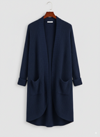 Women's Ribbed Open Front Cardigan | Winter