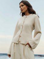 Women's Warm Button Down Cardigan | Knitted