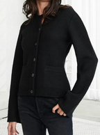 Women's Warm Button Down Cardigan | Knitted