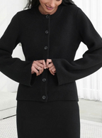 Women's Warm Button Down Cardigan | Knitted