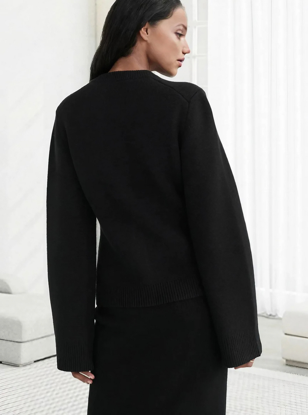 Women's Warm Button Down Cardigan | Knitted