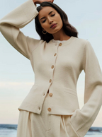 Women's Warm Button Down Cardigan | Knitted