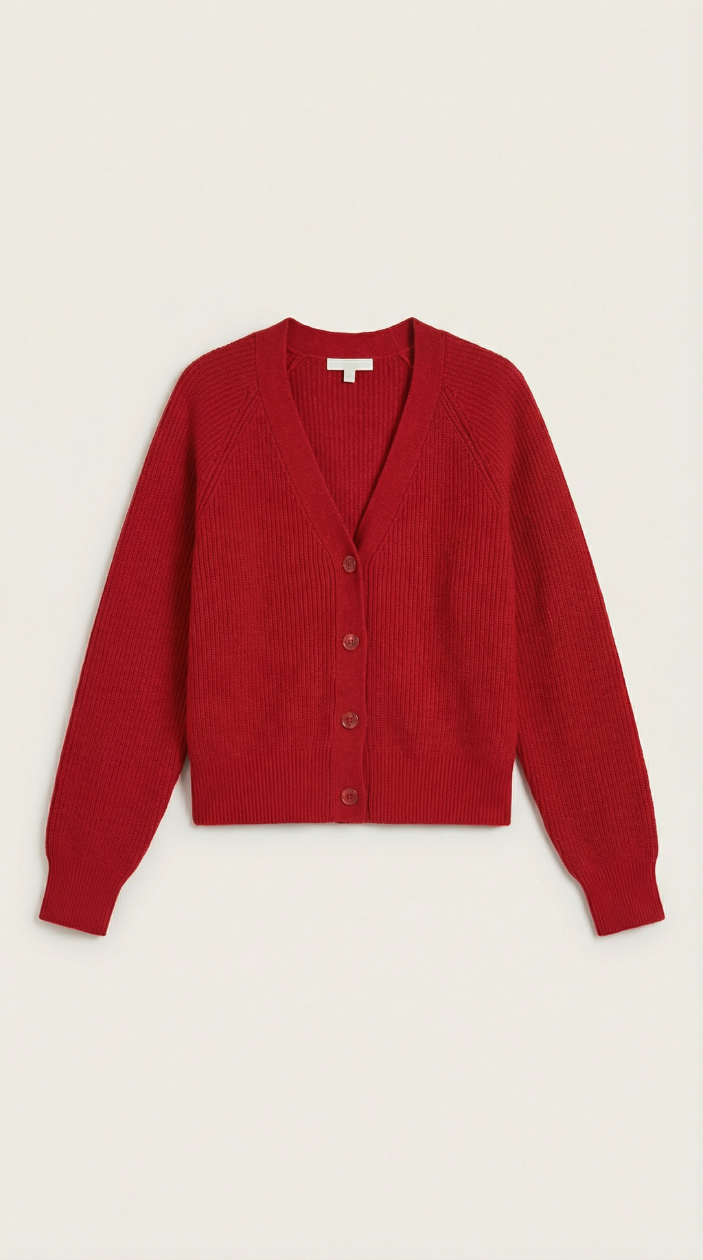 Women's Casual V-Neck Cardigan | Button Closure