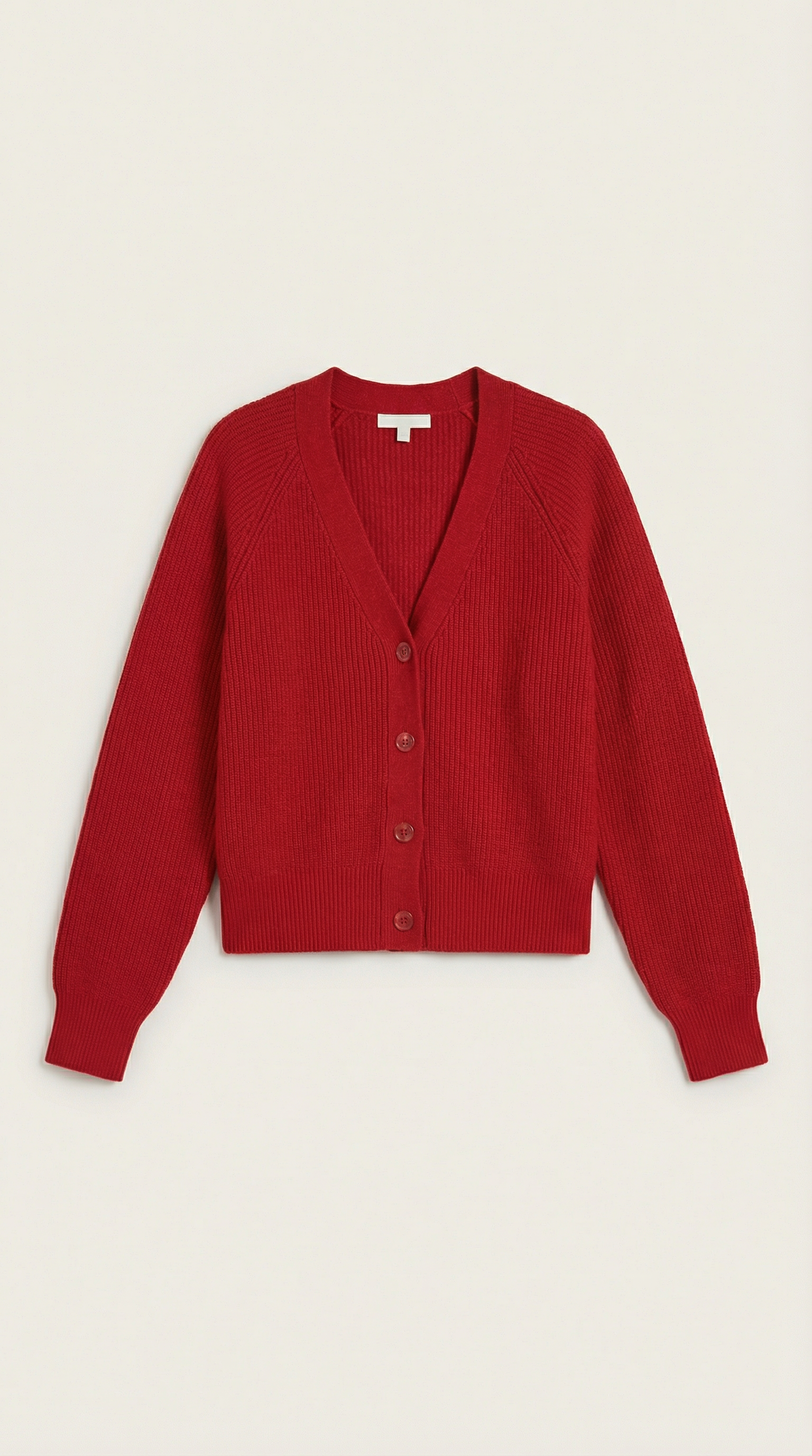 Women's Casual V-Neck Cardigan | Button Closure