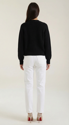 Women's Casual V-Neck Cardigan | Button Closure