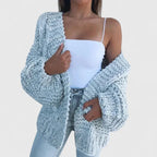 Women's Chunky Casual Cardigan | Open Front