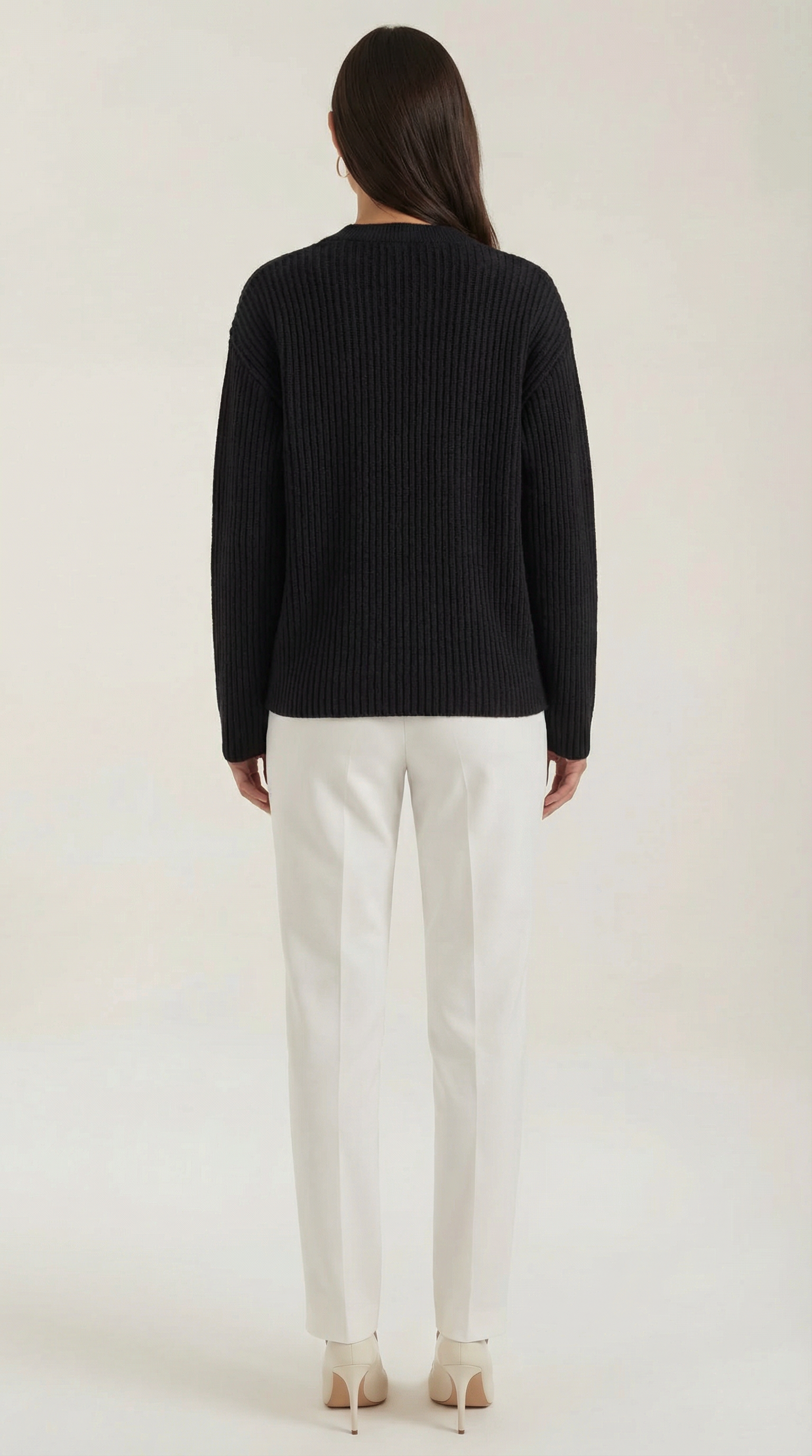 Women's Elegant Button Knit Cardigan | Oversized