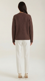 Women's Elegant Button Knit Cardigan | Oversized