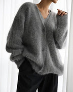 Women's Button Down Warm Cardigan | V-Neck