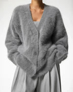 Women's Button Down Warm Cardigan | V-Neck