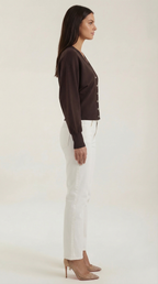 Women's Elegant Stylish Cardigan | Button Front