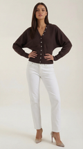 Women's Elegant Stylish Cardigan | Button Front
