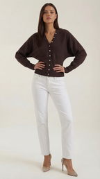 Women's Elegant Stylish Cardigan | Button Front
