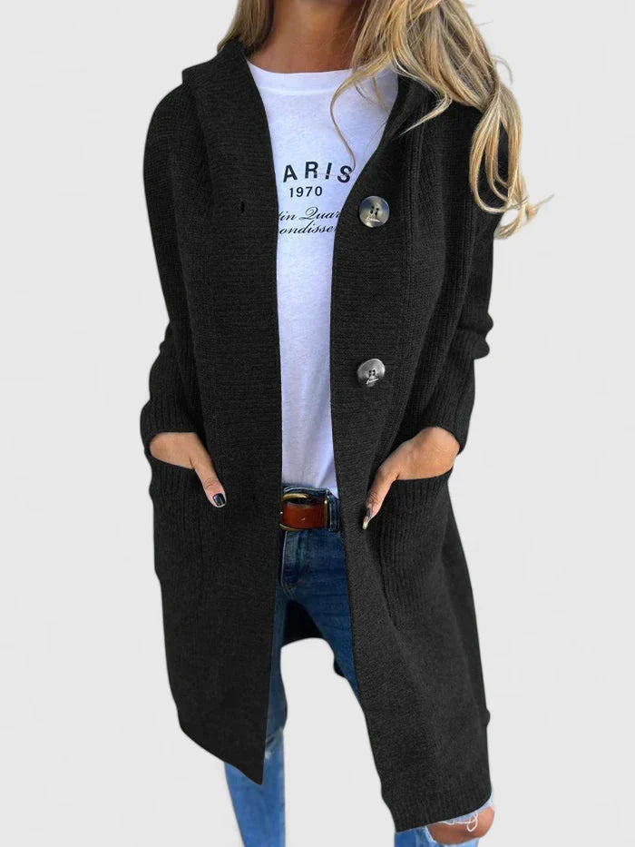 Women's Hooded Long Cardigan | Winter