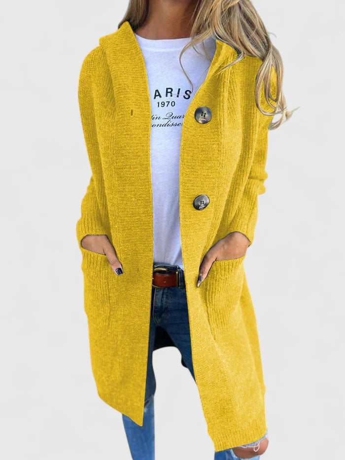 Women's Hooded Long Cardigan | Winter