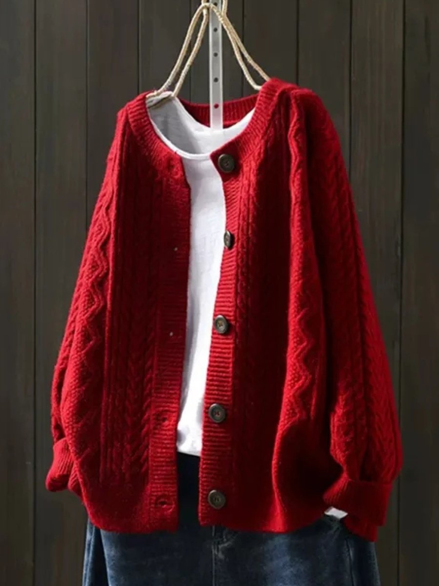 Women's Chunky Winter Cardigan | Oversized