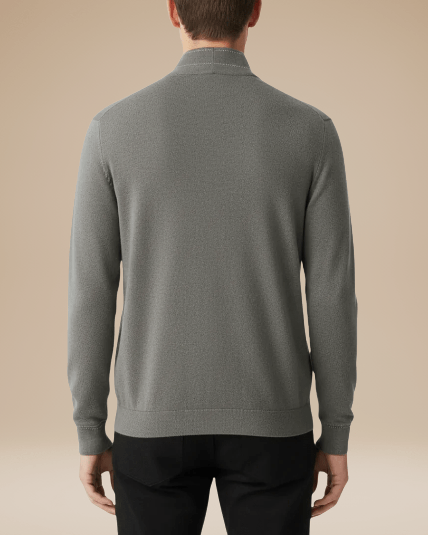 Men's Button-Front Knit Cardigan | Stylish