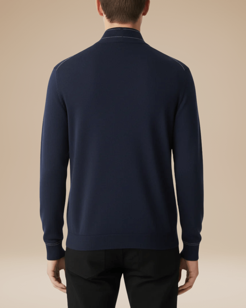 Men's Button-Front Knit Cardigan | Stylish