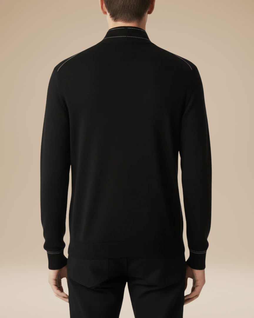 Men's Button-Front Knit Cardigan | Stylish
