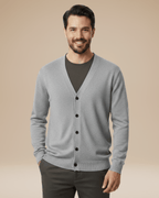 Men's Button-Front Knit Cardigan | Winter