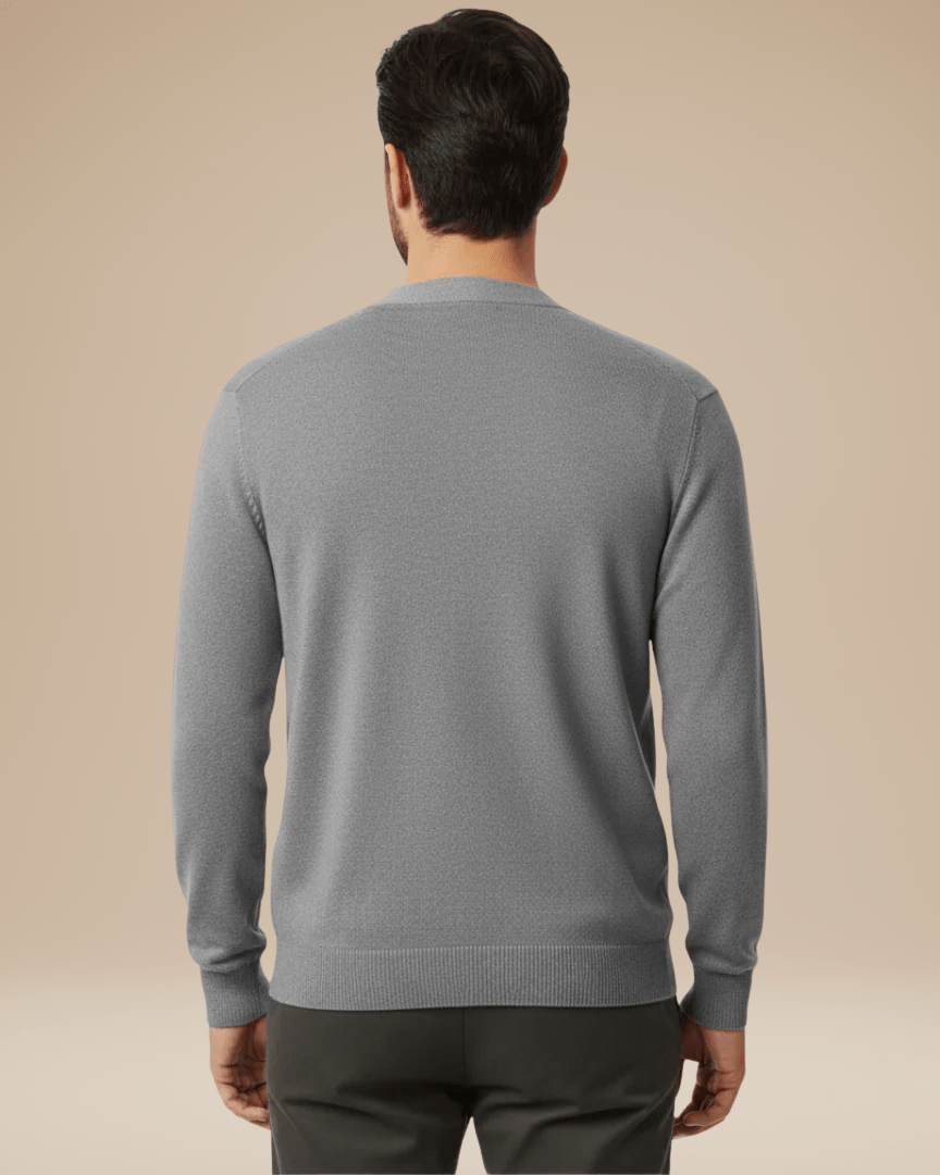 Men's Button-Front Knit Cardigan | Winter