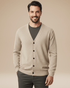 Men's Button-Front Knit Cardigan | Winter