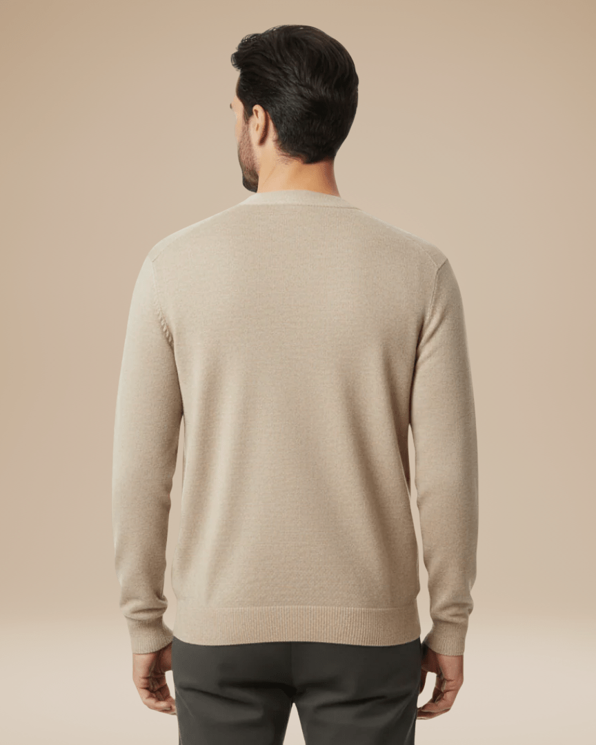 Men's Button-Front Knit Cardigan | Winter