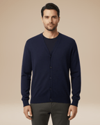 Men's Button-Front Knit Cardigan | Winter