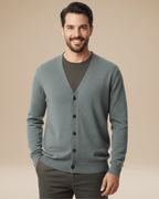 Men's Button-Front Knit Cardigan | Winter