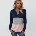 Women’s Split Neck Sweater | Casual