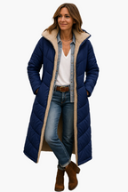 Women's Winter Zip Up Puffer Jacket | Hooded