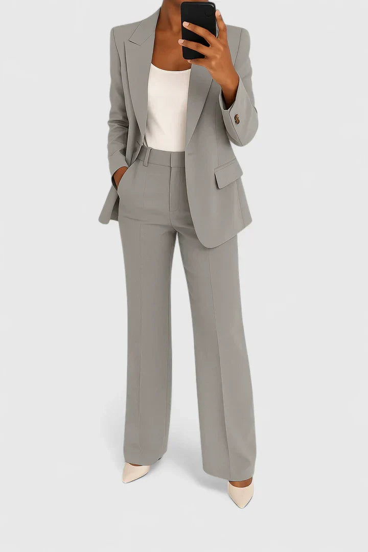 Women's Elegant Two-Piece Suit Set | Semi Formal