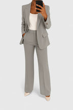 Women's Elegant Two-Piece Suit Set | Semi Formal
