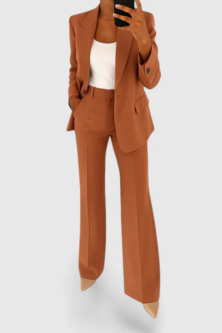Women's Elegant Two-Piece Suit Set | Semi Formal