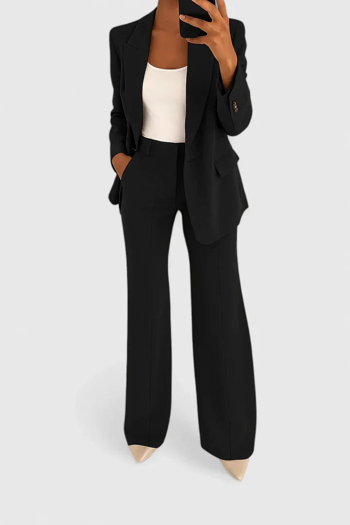 Women's Elegant Two-Piece Suit Set | Semi Formal