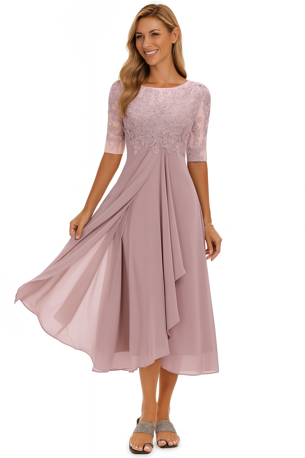 Women's Formal Wedding Guest Dress | Midi