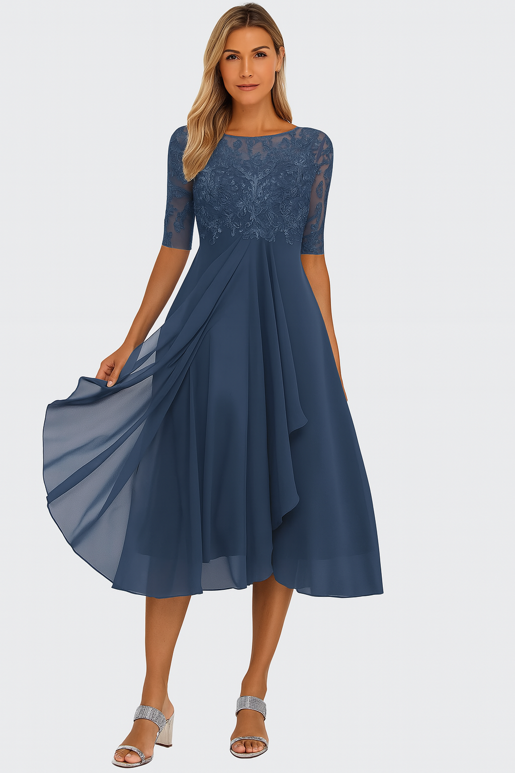 Women's Formal Wedding Guest Dress | Midi