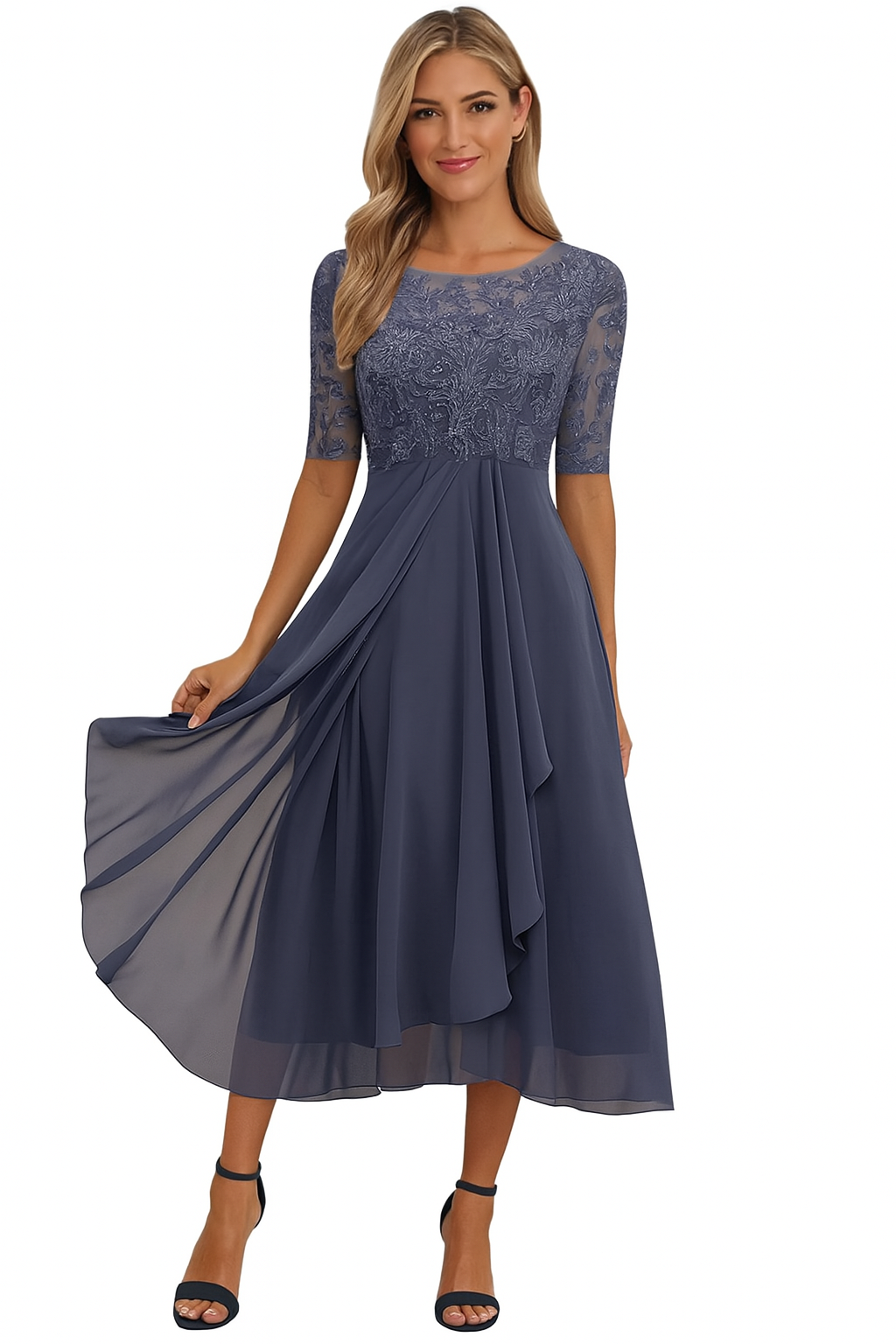 Women's Formal Wedding Guest Dress | Midi