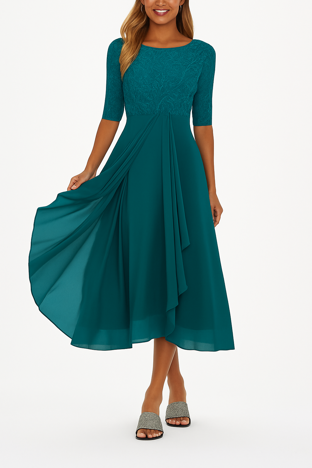 Women's Formal Wedding Guest Dress | Midi