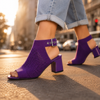 Women's Peep Toe Ankle Strap Sandals | Stylish